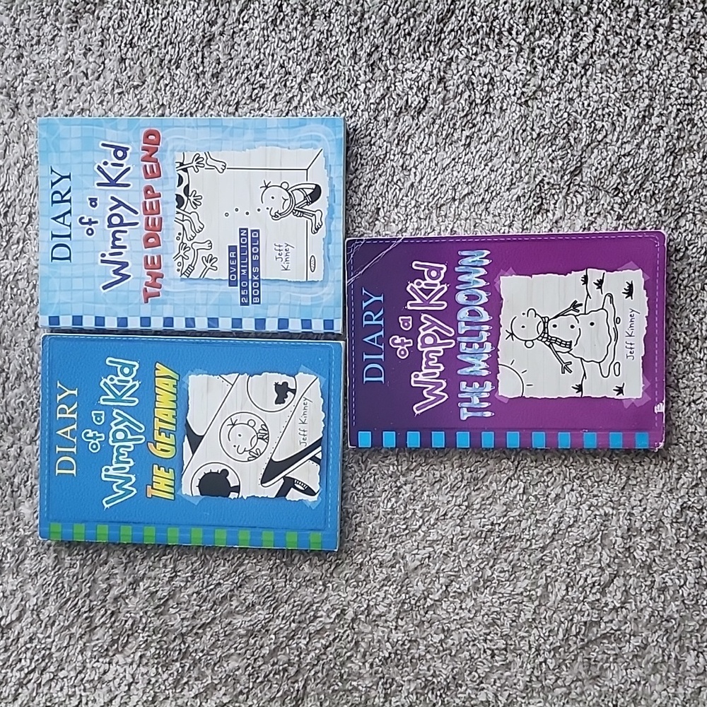 ~Diary of A Wimpy Kid~ Book Bundle